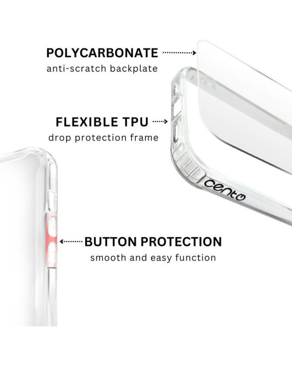 CENTO Case Como Honor Magic5Lite/X9A Transparent CENTO Case Como Honor Magic5Lite/X9A Transparent