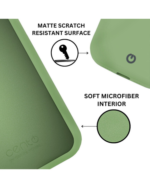CENTO Case Rio Samsung A53 5G Lime Green (Silicone)