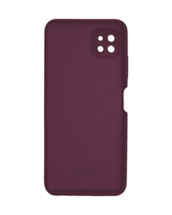 CENTO Case Rio Samsung A22 5G Sangria Red (Silicone)