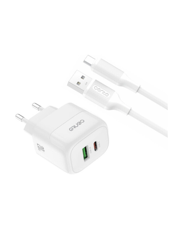 CENTO Wall Charger P212 FAST TypeC (TypeC+USB 20W)