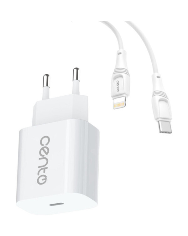 CENTO Wall Charger P214 FAST Iphone (TipC 20W)
