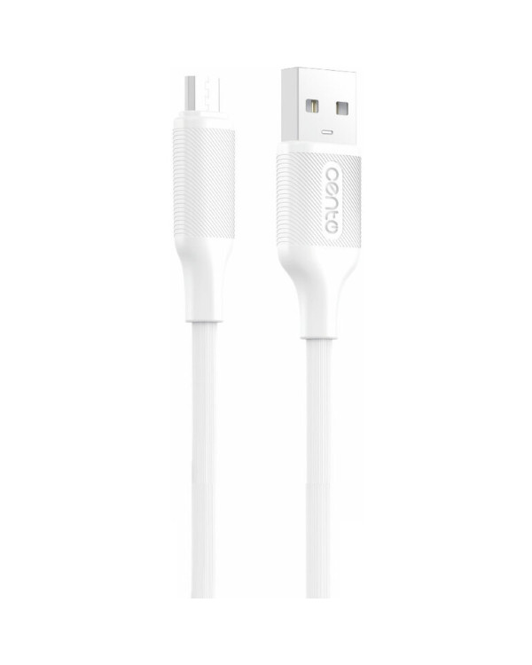 Cable CENTO C100 FAST MicroUSB-USB White