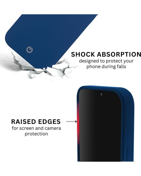 CENTO Case Rio Apple Iphone 12/12Pro Ocean Blue (Silicone) CENTO Case Rio Apple Iphone 12/12Pro Ocean Blue (Silicone)