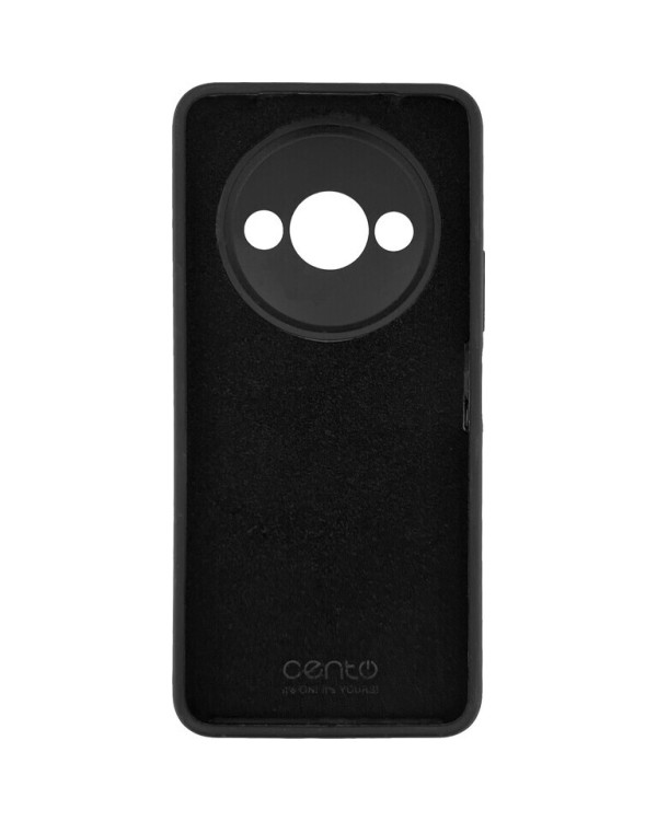 CENTO Case Rio Xiaomi Redmi A3 Black (Silicone)