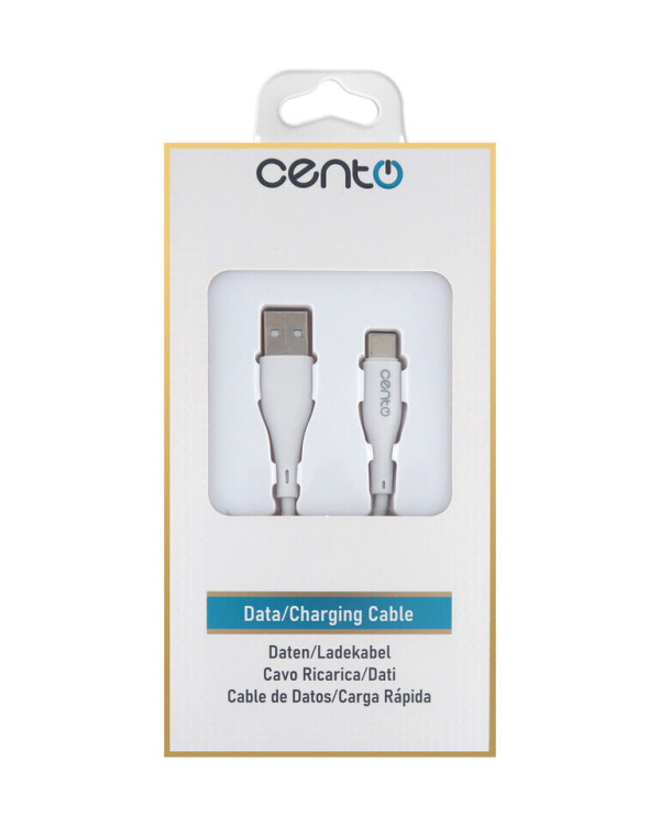 Cable CENTO C100 FAST TipC-USB White