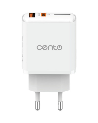 CENTO Wall Adapter P212 FAST TypeC+USB 20W