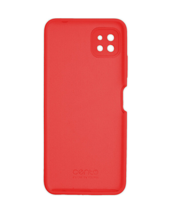 CENTO Case Rio Samsung A22 5G Scarlet Red (Silicone)